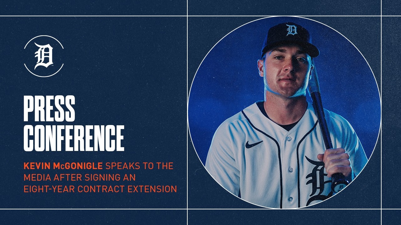 Detroit Tigers Sign Kevin McGonigle to Eight-Year Contract Extension | Press Conference