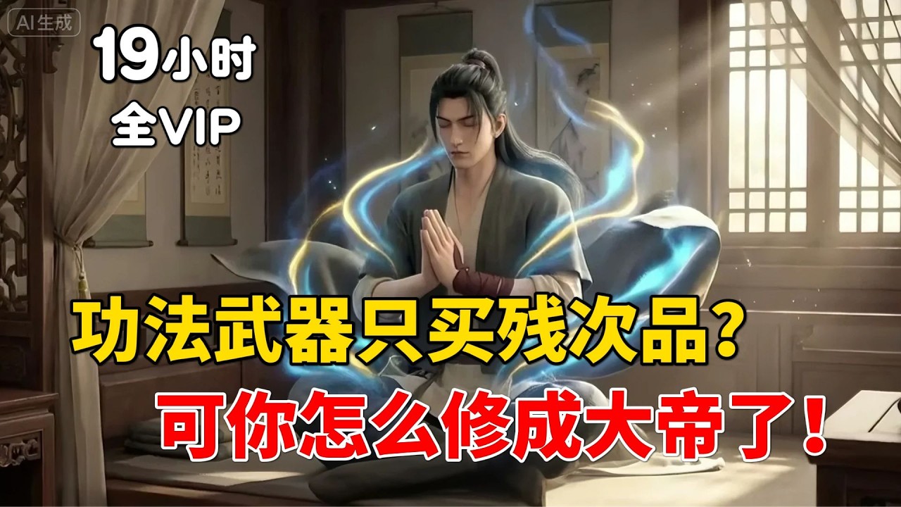 功法武器都只买残次品？可你怎么就直接修成大帝了！