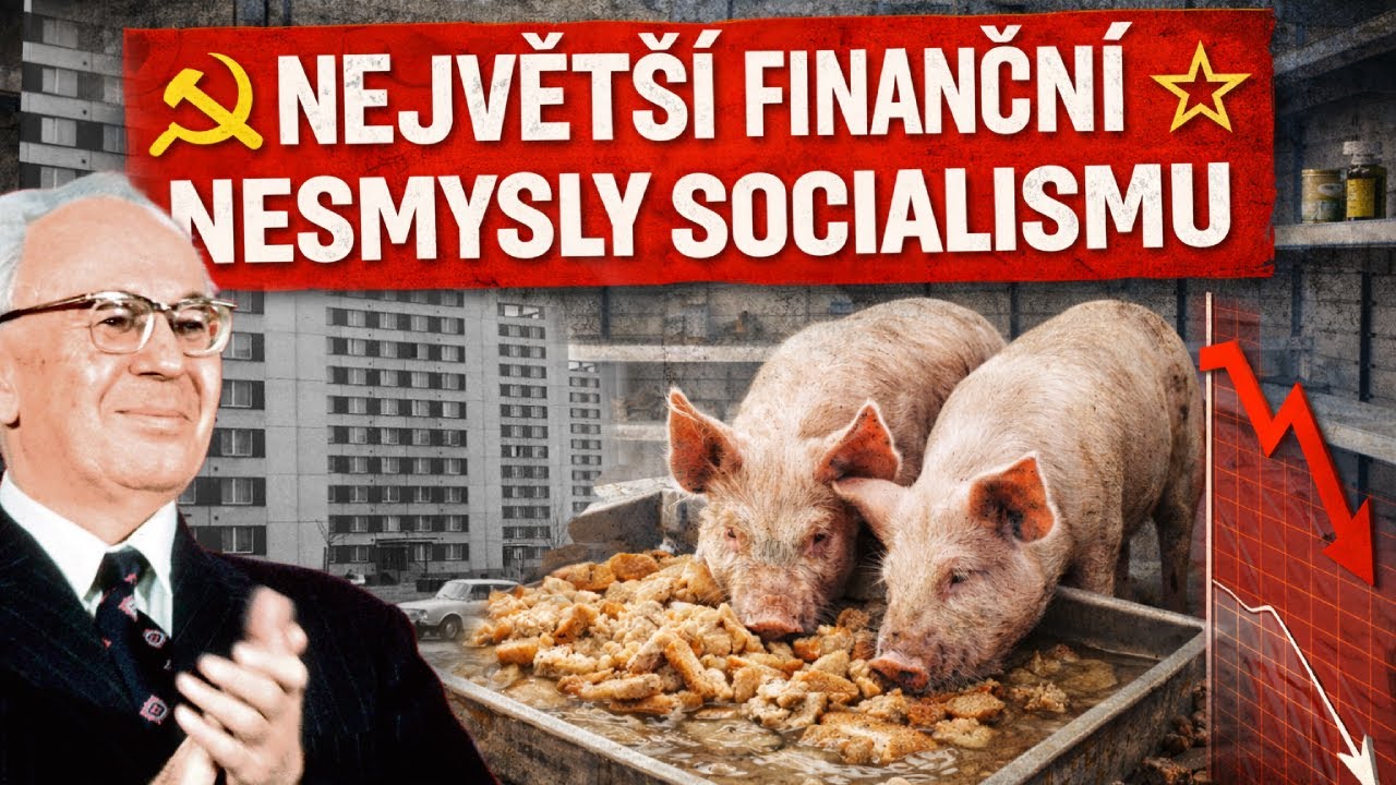 Největší finanční nesmysly socialismu: Proč se prasata krmila chlebem?
