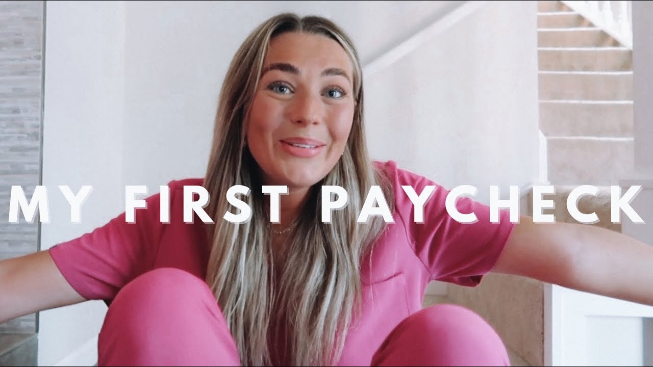 HOW MUCH I MAKE AS A NEW GRAD REGISTERED NURSE | my first paycheck + ER night shift differential