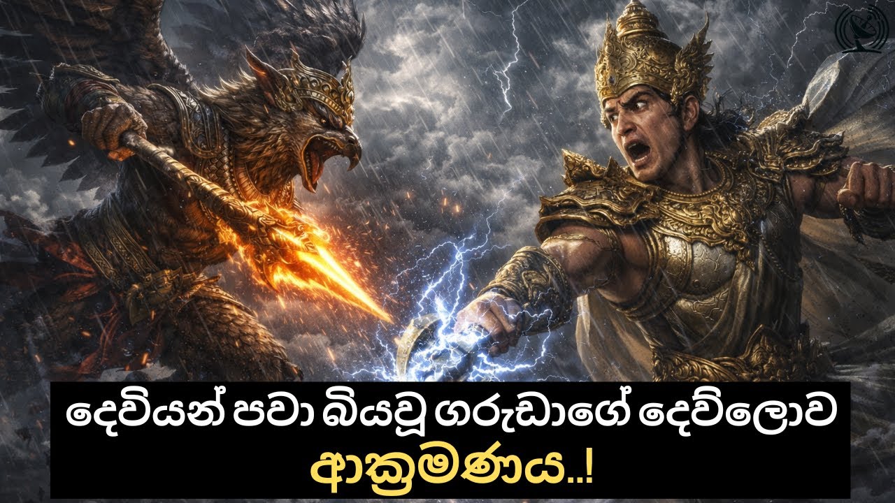 ගරුඩා දෙව්ලොවට පහර දුන්නාද? Did Garuda Attack Heaven to Steal the Amrita?