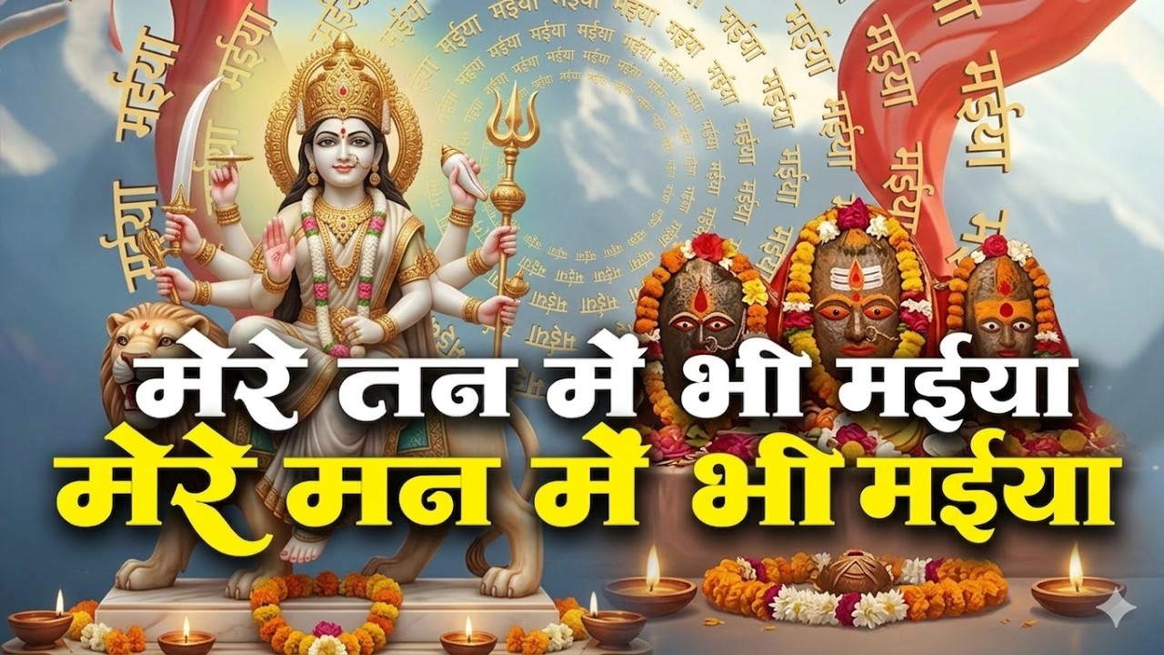 मेरे तन में भी मैया मेरे मन में भी मैया | Mata Bhajan | Durga Bhakti Song | Durga Bhajan | Navratri