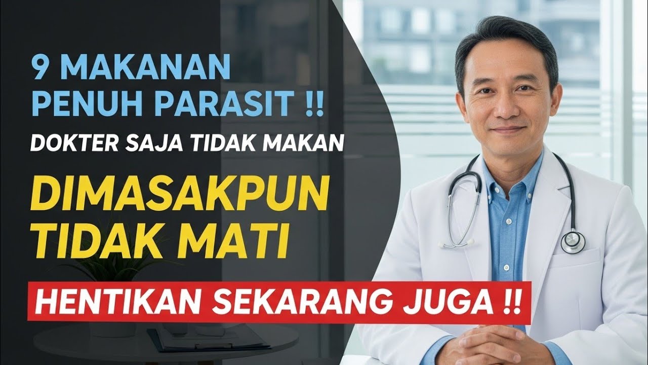 PARASIT ADA DI MAKANAN INI‼️Hentikan Sekarang Juga! Walaupun Dimasak Masih Bisa Hidup Di Makanan! 
