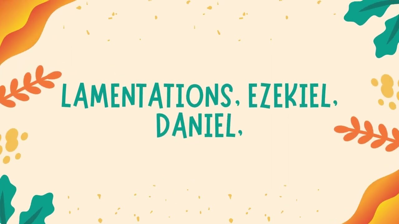 The Books in the Old Testament | Music and Vocals | LDS Primary Song