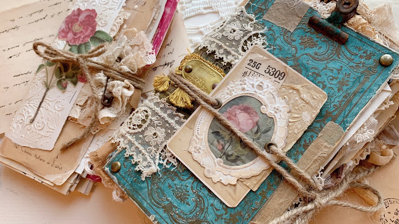 Ruby&Pearlxo DT Project - Rosabella Junk Journal
