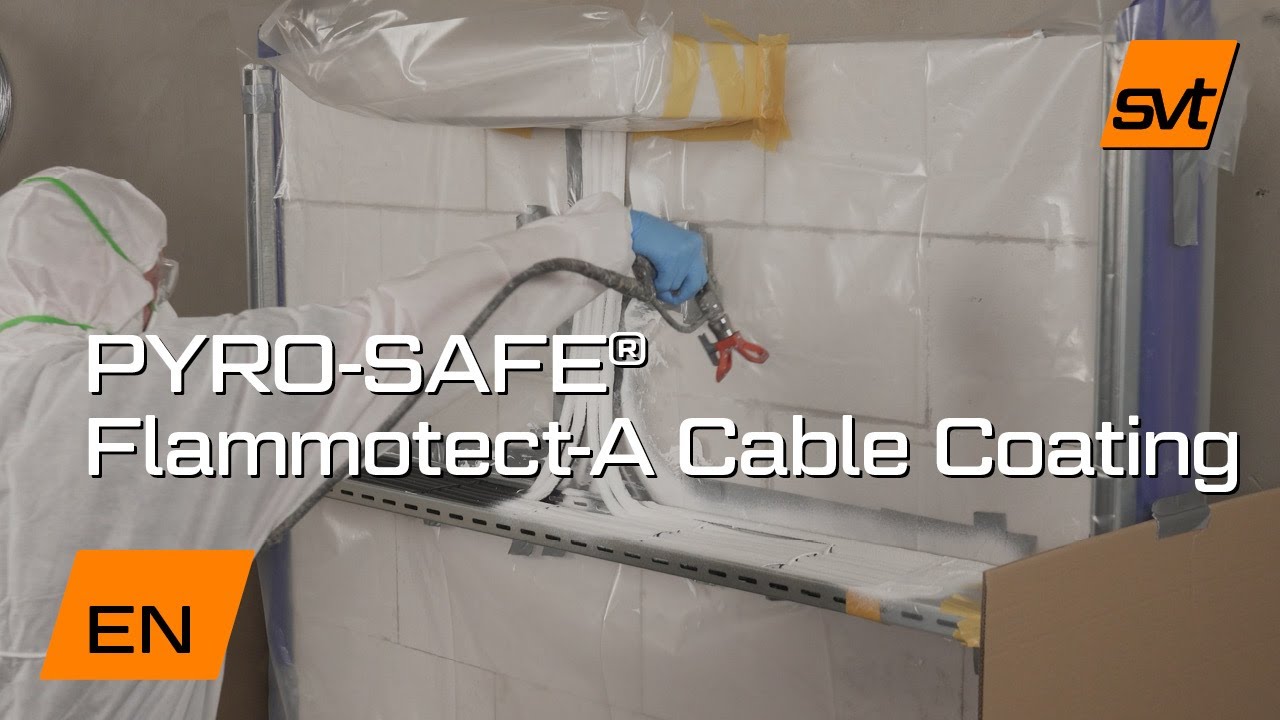 INSTALLATION  – PYRO-SAFE® Flammotect-A Cable Coating