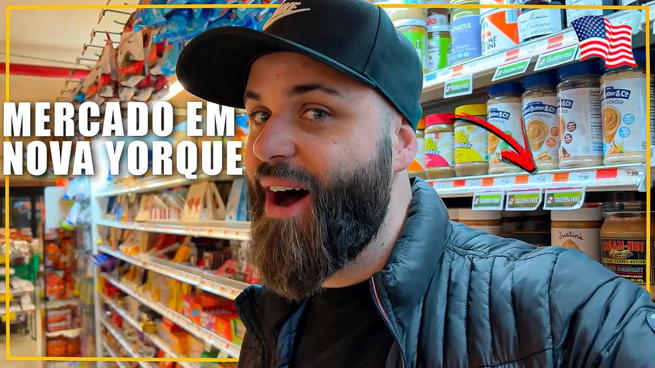 NOSSA COMPRA DA SEMANA NO MERCADO DE BAIRRO EM NOVA YORK