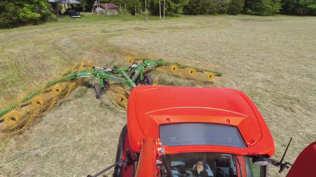 Using our new Ogden Hay Runner RCR12 for the first time