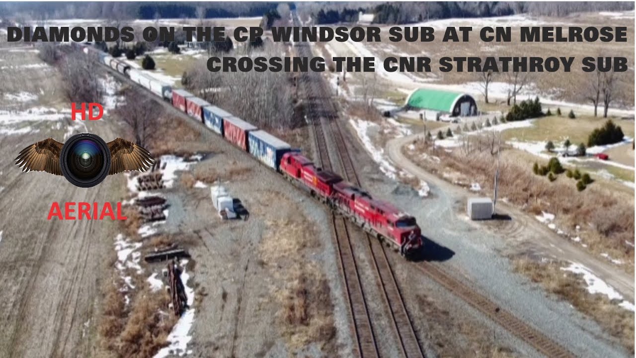 DIAMONDS ON CP WINDSOR SUB MP 11.8 &ndash; EB CP MANIFEST