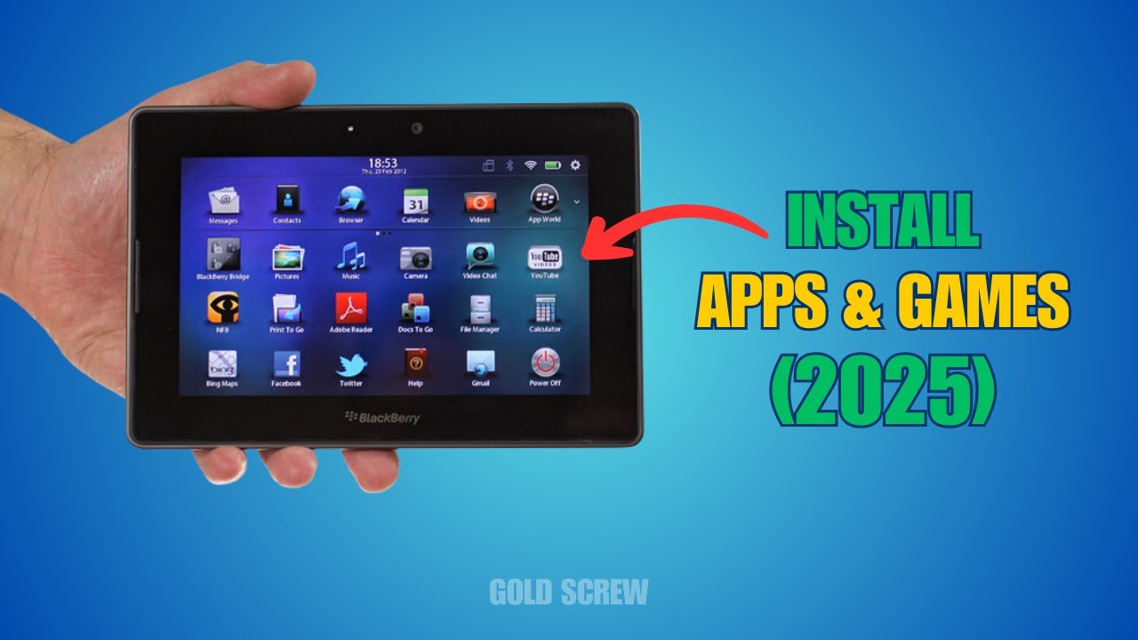 Full Guide How To Install Apps and Games on Blackberry Playbook | Still Working in 2025