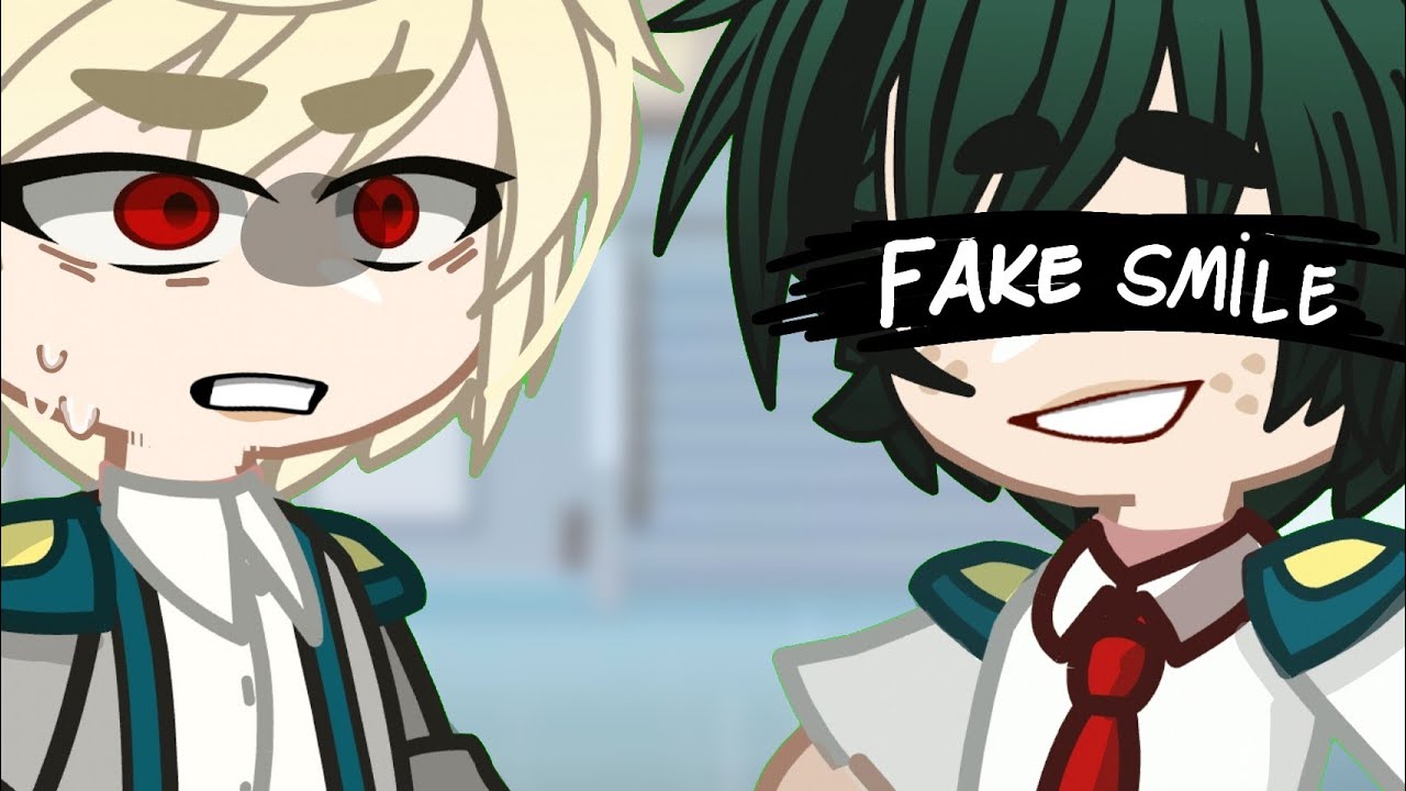 deku's fake smile / deku angst [?] / P. BkDk /