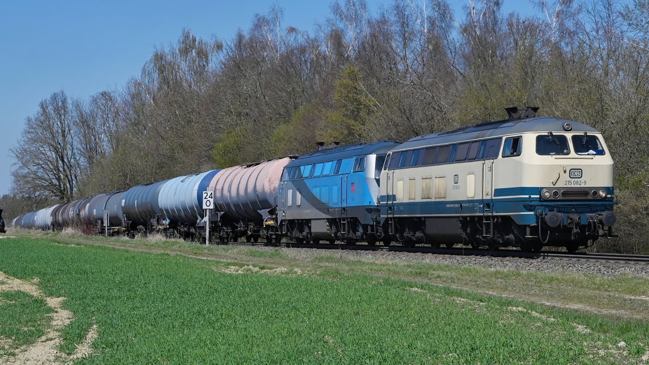 Private Machtübernahme im Linienstern Mühldorf von Smartrail und Co, Dieselpower im Frühling