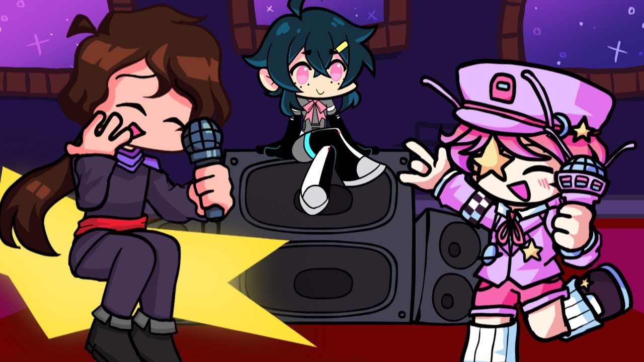 FNF - Space Boy, but Spacey and Yukichi sing it