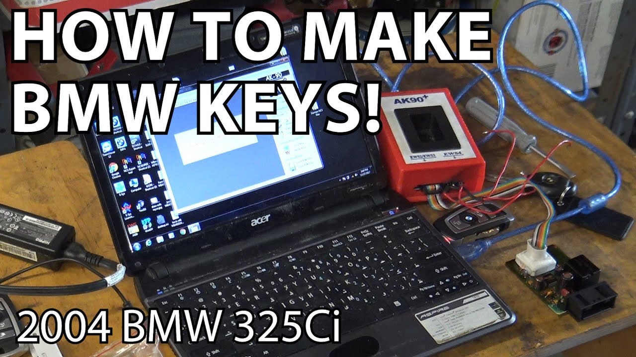 How To Cut, Program, and Repair BMW Keys!!