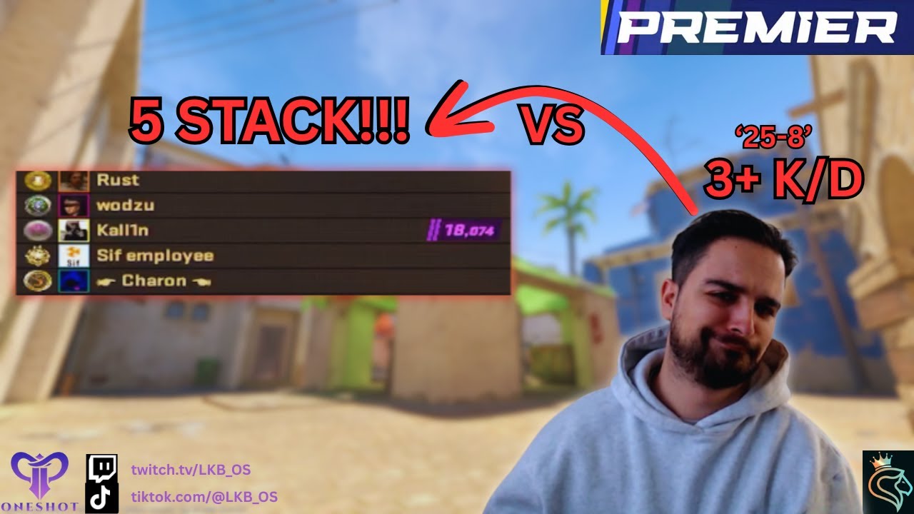 I FACED ANOTHER 5 STACK in CS2... (I COOKED)