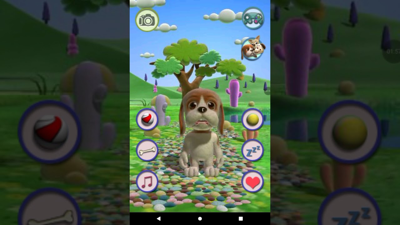 Talking Basset V1.5 Remake - (Android Game) - (Version 1.5) - (Video) - (Running On My U24 Air Tab) 