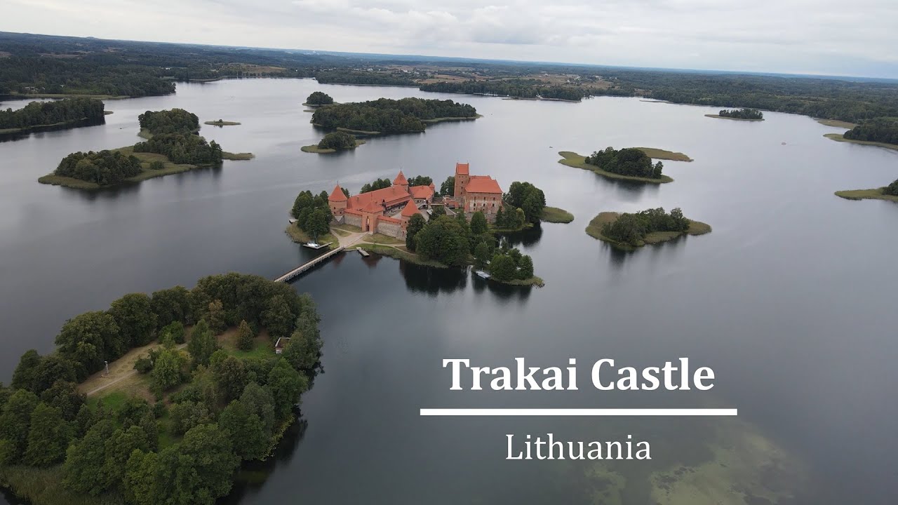 Baltic Castles (Latvia, Lithuania, and Estonia): View from a Drone
