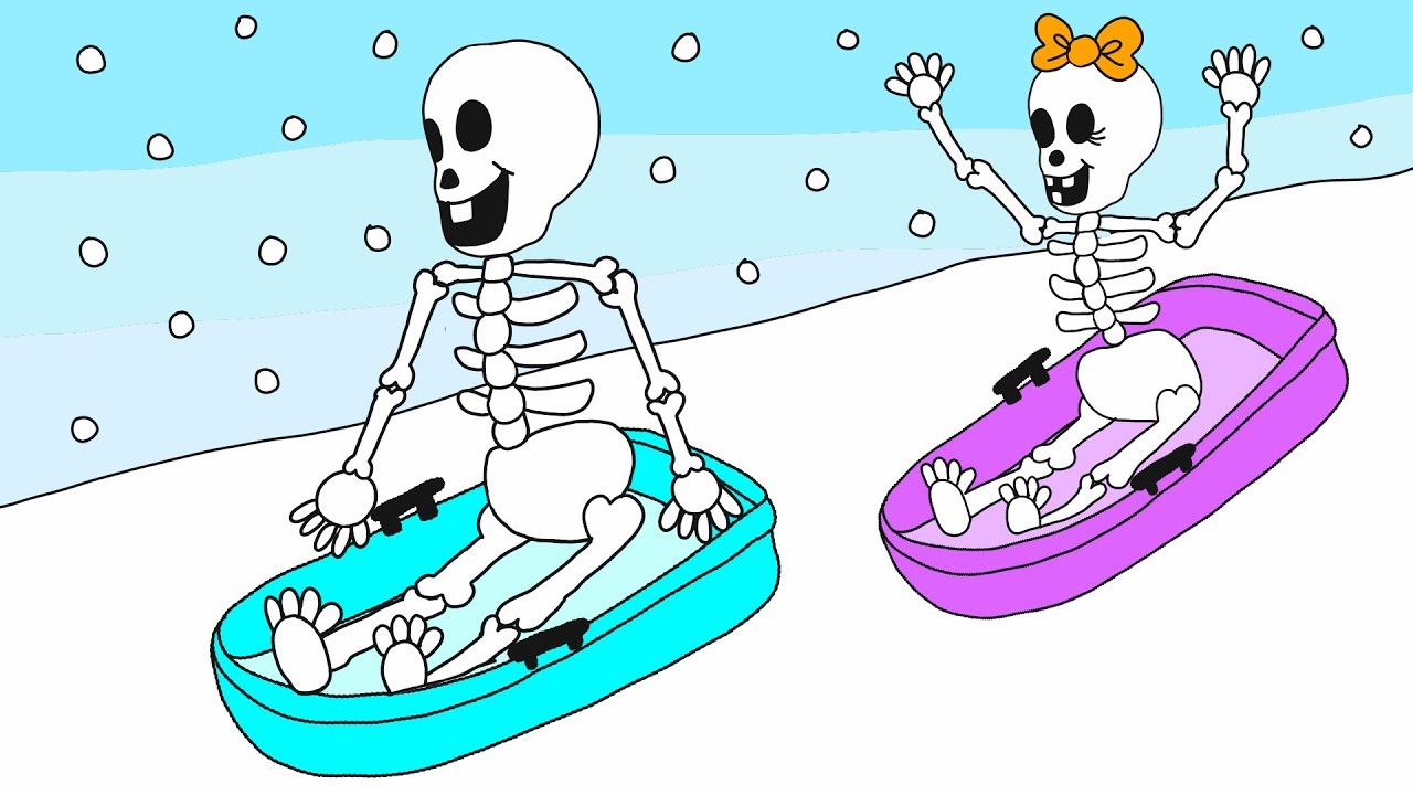 Pukkins julkalender del 2 - &Aring;ka pulka - Roligt barnprogram