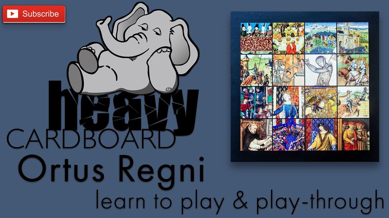 Ortus Regni 2p Play-through, Teaching, & Roundtable discussion by Heavy Cardboard