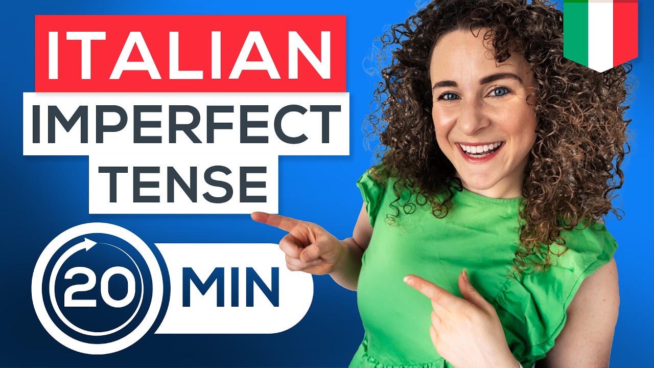 Master Italian IMPERFECT Tense in JUST 20 Minutes 🇮🇹 + FREE PDF Cheat-Sheet 📚