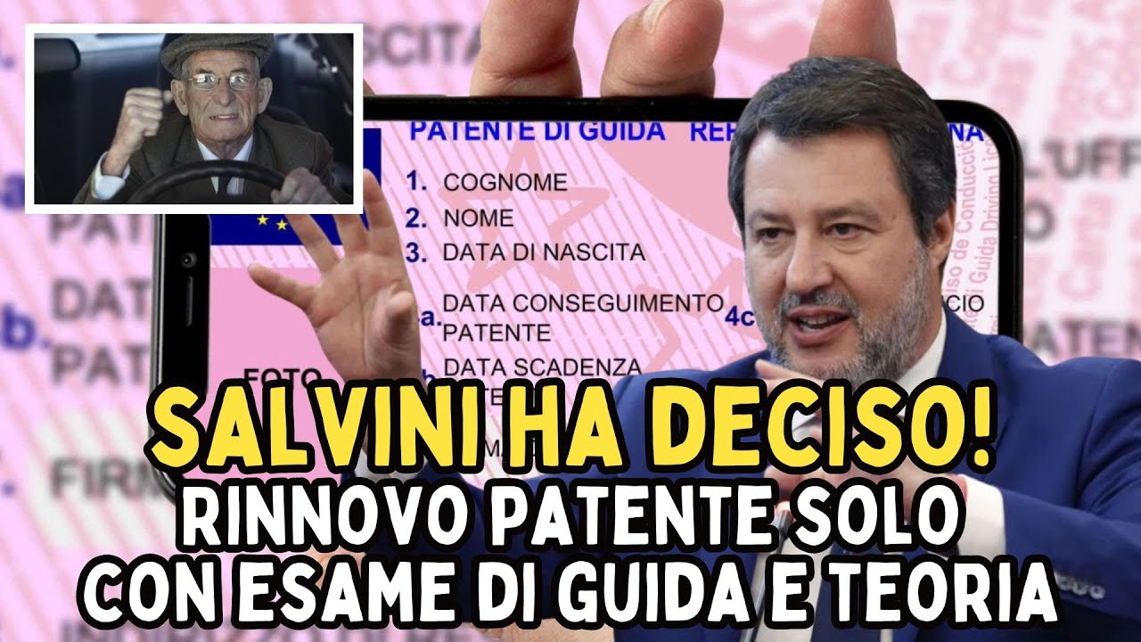 PATENTI SENIOR A RISCHIO: ECCO DA CHE ETÀ DOVRAI RIFARE GLI ESAMI DI TEORIA E PRATICA PER RINNOVARE
