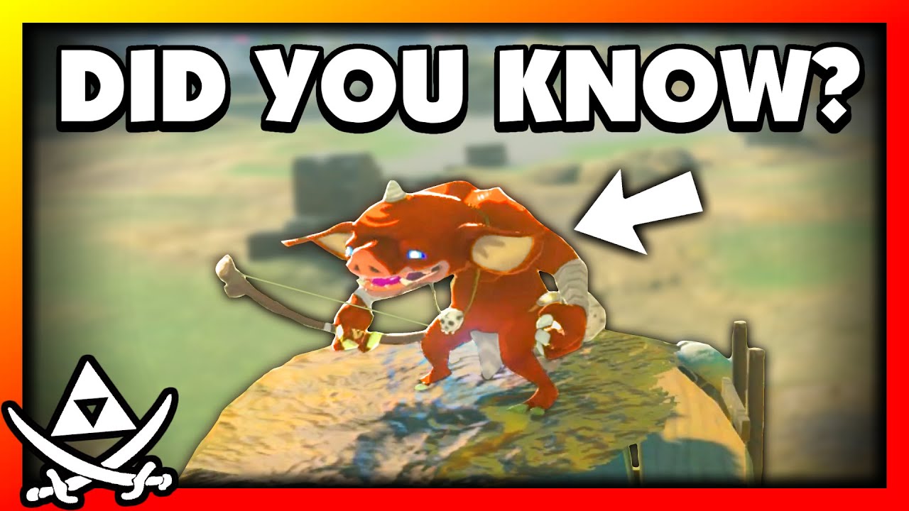 Bokoblins Shiver When it Rains in Breath of the Wild