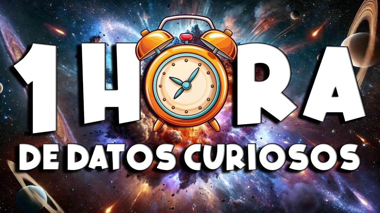 &iexcl; 1 HORA sin pausas de DATOS CURIOSOS y COSAS QUE NO SAB&Iacute;AS ! ⏰😲971 #curioman&iacute;atv