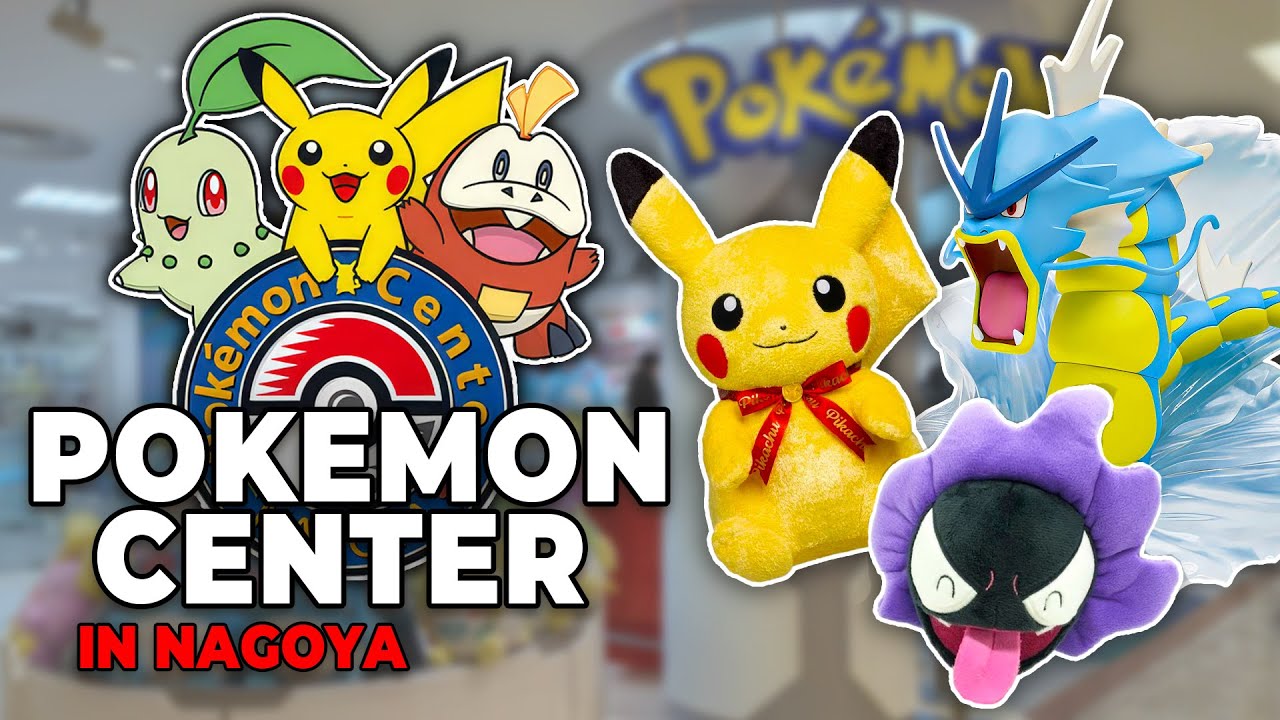 POKEMON CENTER in NAGOYA Japan 🤩 | Figures, Trading Cards, New Collections, Plushies, Re-Ment