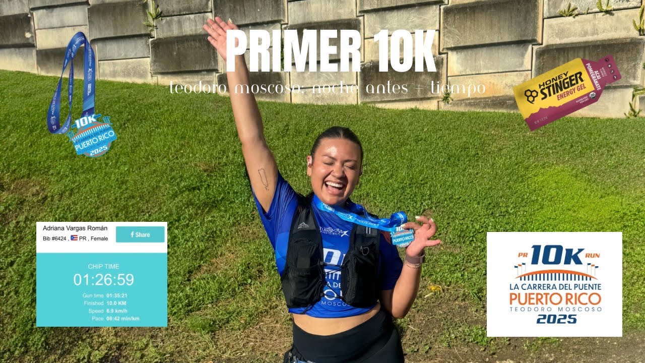 Nunca pensé lograrlo: mi primer 10K en el Teodoro Moscoso