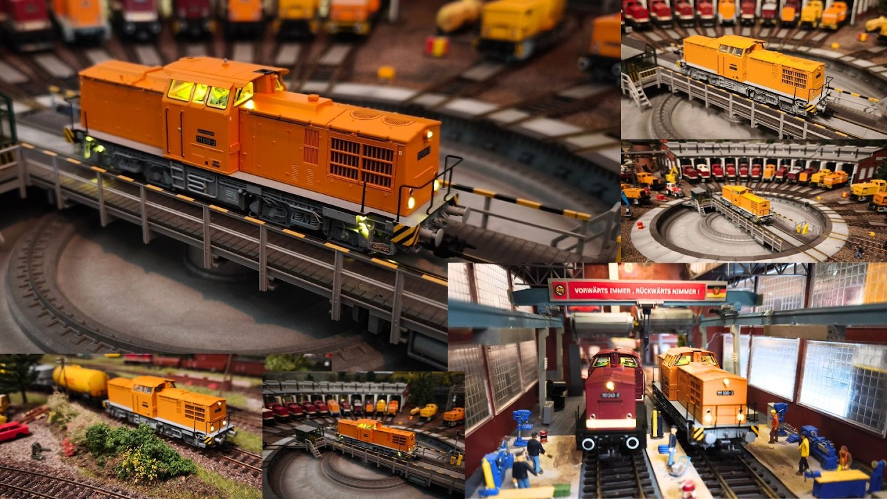 😎🚂ESU Neuheit 31763🔊🛢️ V 100 Ost🚂🔊BR 111 der DR😱Großer Güterverkehr 😎auf der H0 DDR Modelleisenbahn🚂