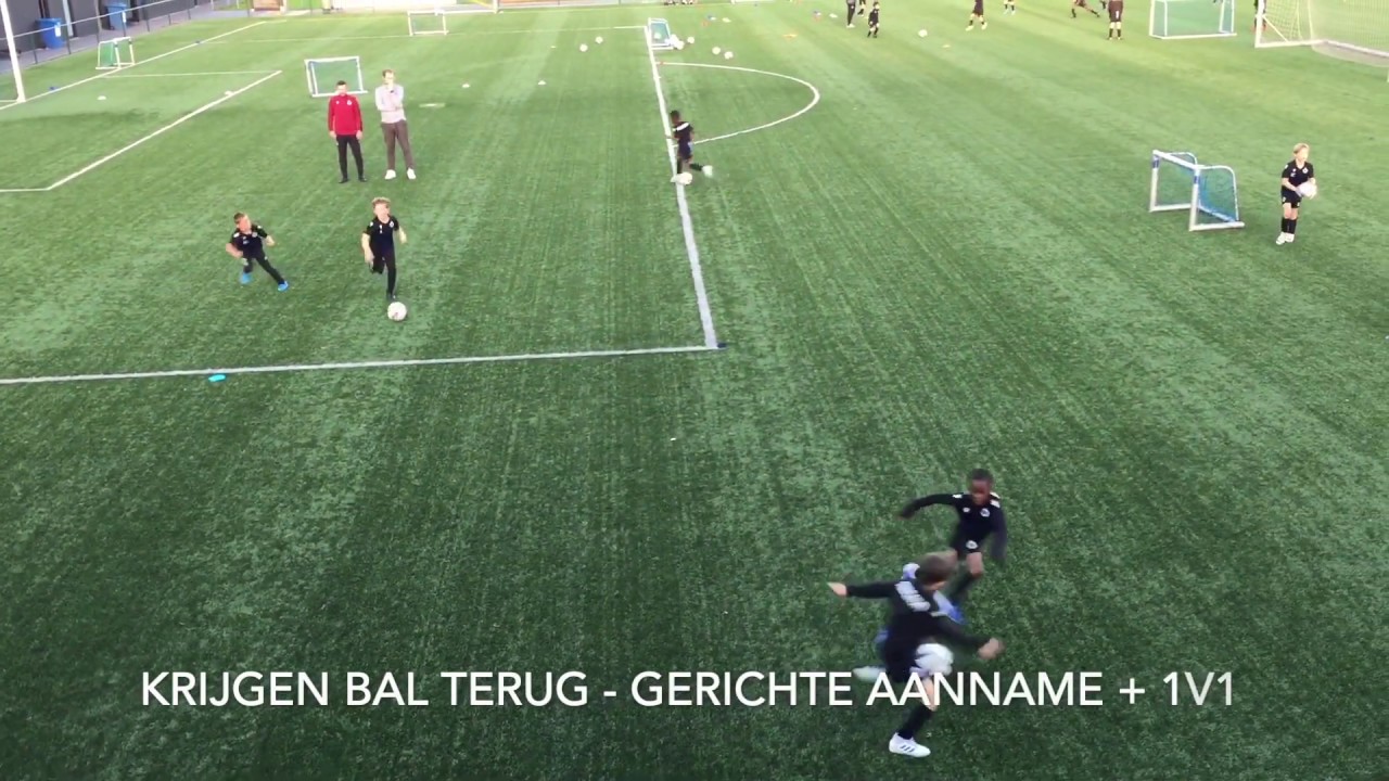 1v1 // vanuit aanname // Club Brugge U9 // oktober 2019