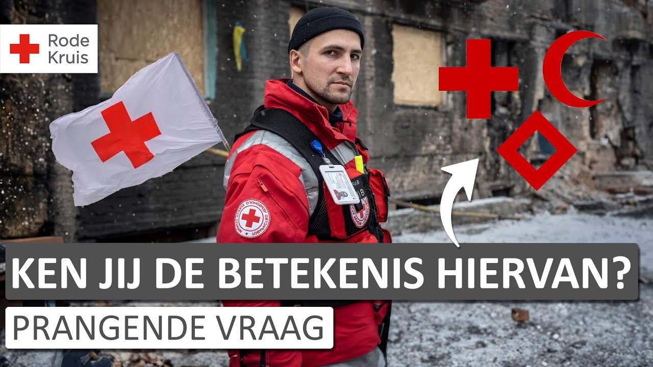 Waarom is het Rode Kruis-embleem zo uniek en levensreddend?