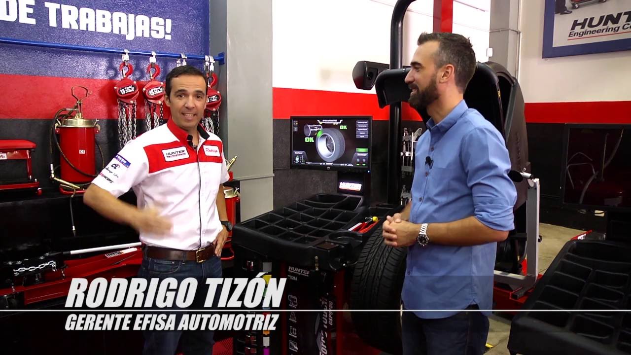 Balanceadora Hunter RFT - Efisa Automotriz Guatemala -Todo Sobre Ruedas
