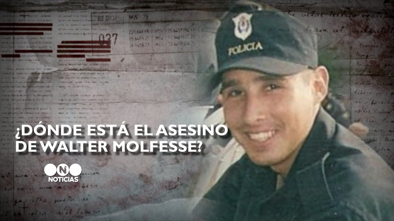 MATÓ a un POLICÍA y es uno de PRÓFUGOS MÁS BUSCADOS - ¿Dónde está el asesino de Walter Molfesse?