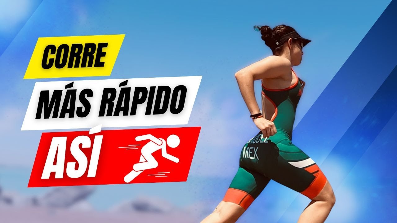 ¿Cómo lograr correr MÁS RAPIDO? 🏃🏃‍♀️ 4 entrenamientos para transformar tu VELOCIDAD 🔥