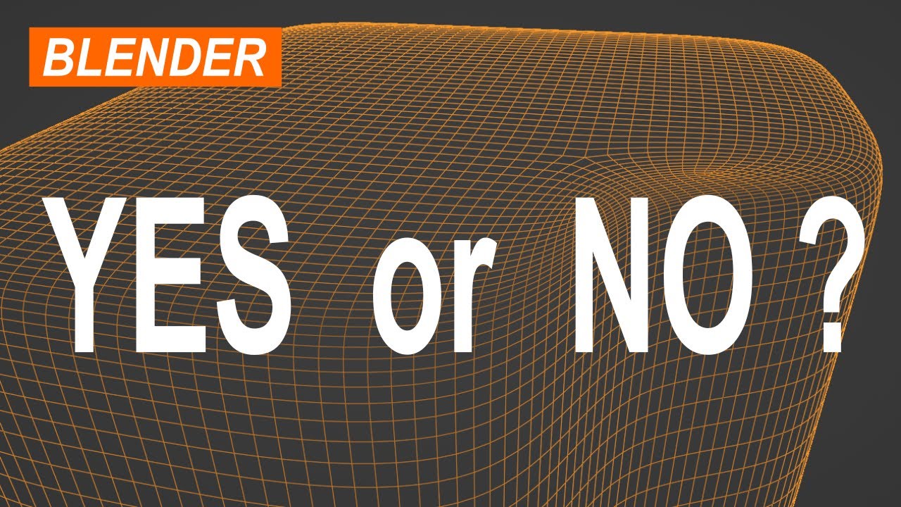Blender Modeling: Exploring The Truth About Quads