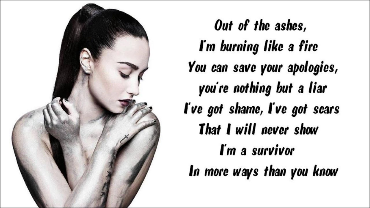 Demi Lovato - Warrior Instrumental / Karaoke with lyrics on screen