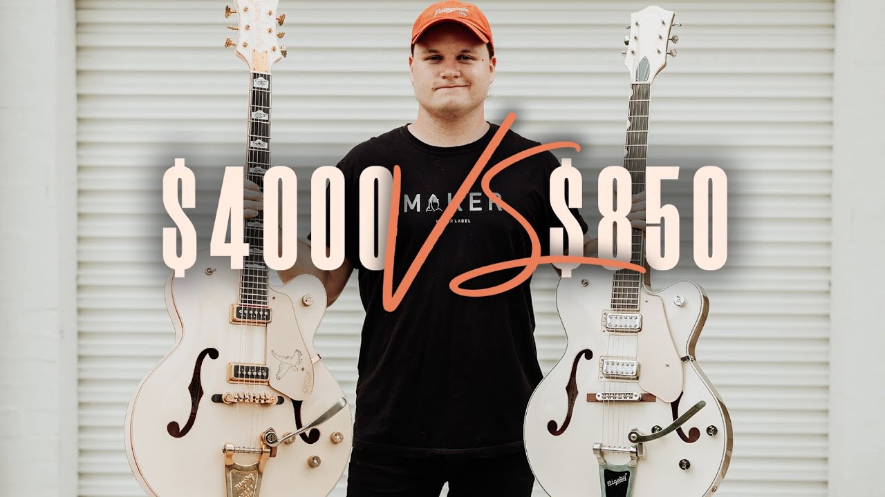 Gretsch White Falcon vs Gretsch Electromatic! Does It Matter Where It's Made?!