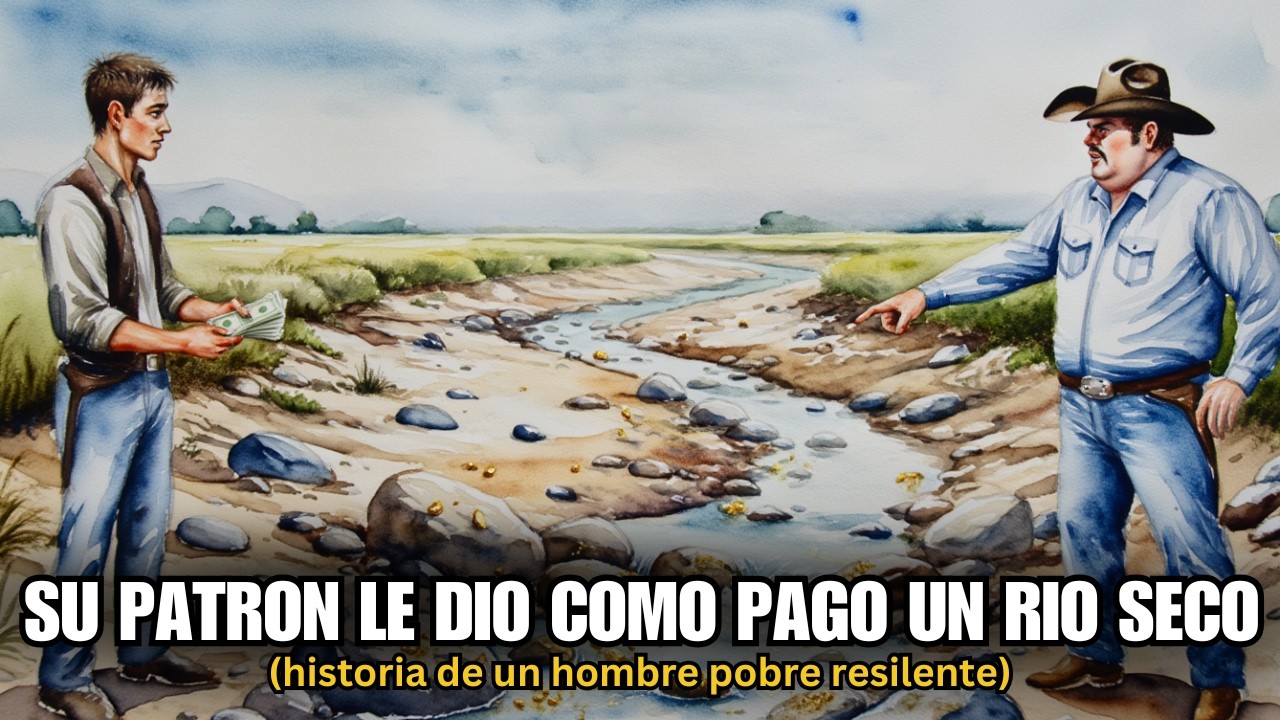 Su PATRON millonario le pago con un rio seco pero DIOS lo lleno con abundante AGUA y ORO