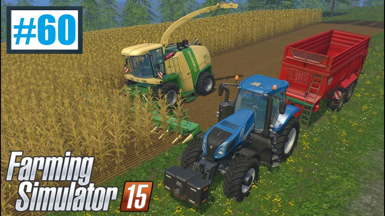 Kiszonka z kukurydzy (Farming Simulator 15 #60), gameplay pl