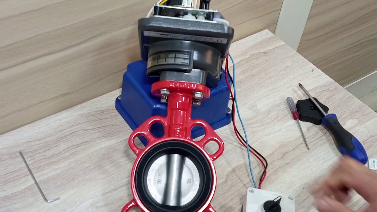 محابس الفراشة & مشغل كهربا Butterfly Valve & Electrical Actuator