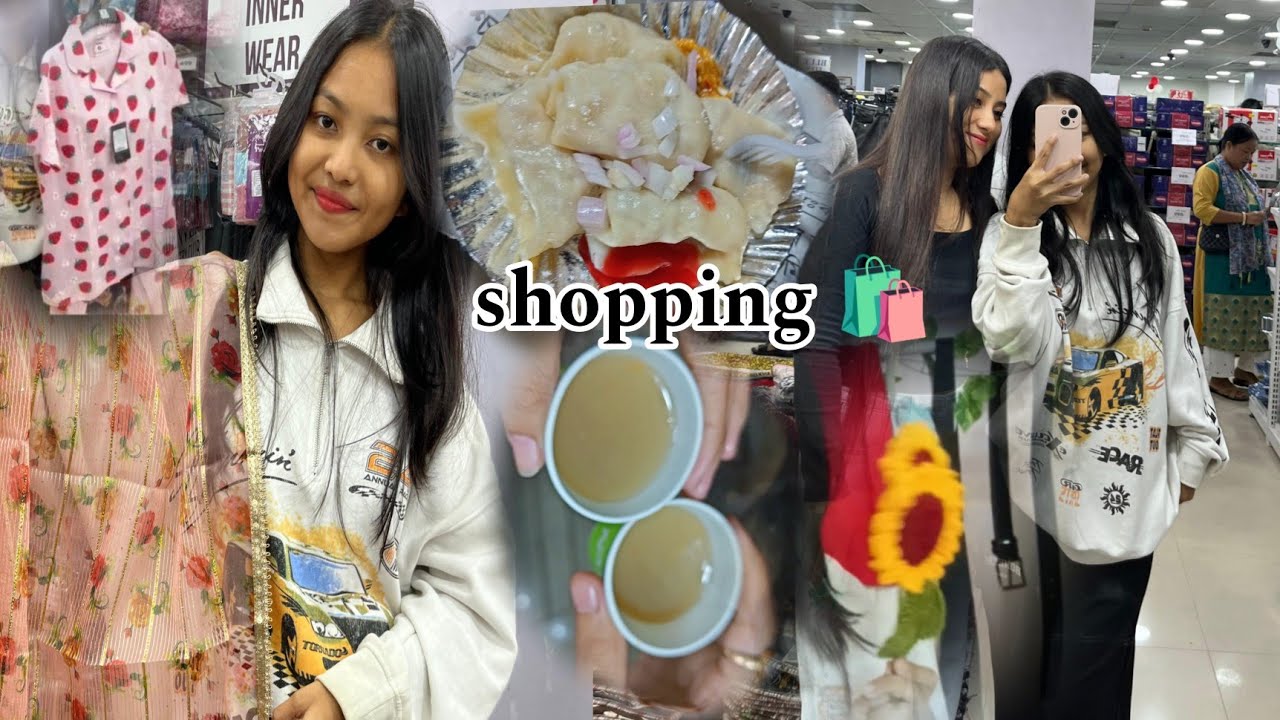 V-Mart mall Kokrajhar// Shopping 🛍️🥳🤣//wrwibadi mwjang collection//#enjoy #my #vlog