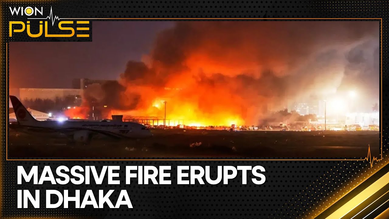 Dhaka Fire: Massive Blaze Erupts, Over a Dozen Fire Engines Rushed to the Scene