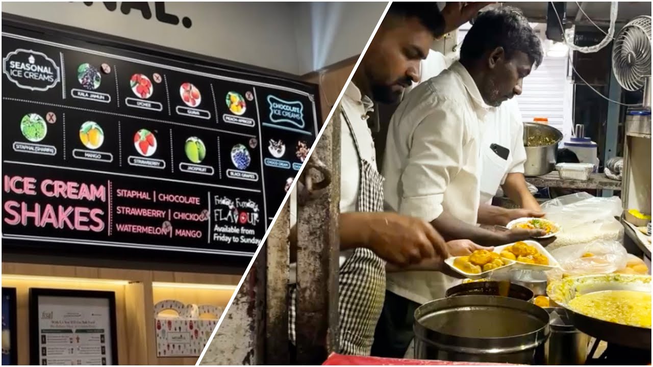 Panipuri vs Ice-cream.