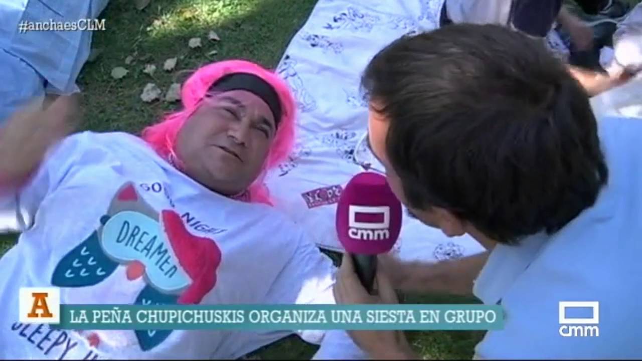 Siesta popular en Azuqueca de Henares. Ancha es Castilla - La Mancha.