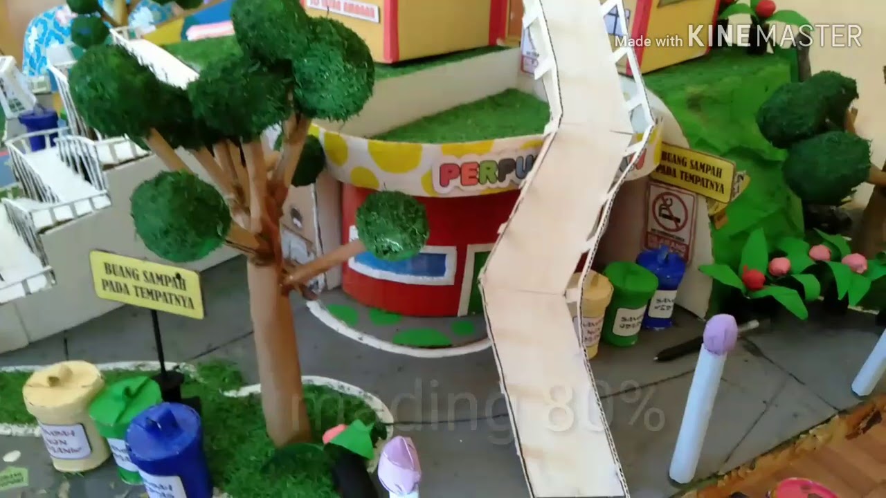 Mading 3D Juara Nasional 2019 Sekolah Ramah Anak GSF
