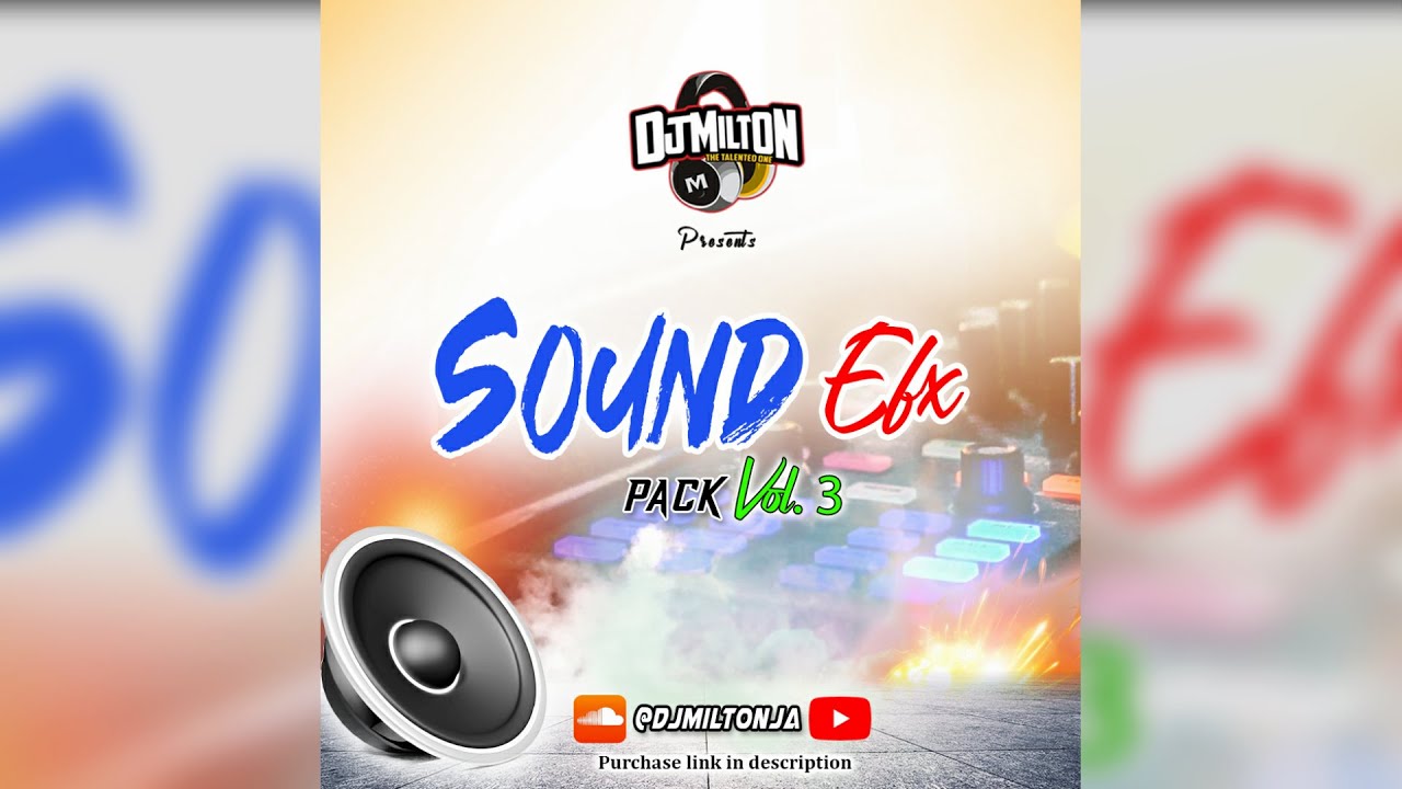 DJ SOUND EFFECTS PACK 2021 [VOL. 3] SIRENS, LASERS, EXPLOSION / PULL UPS - DJ MILTON