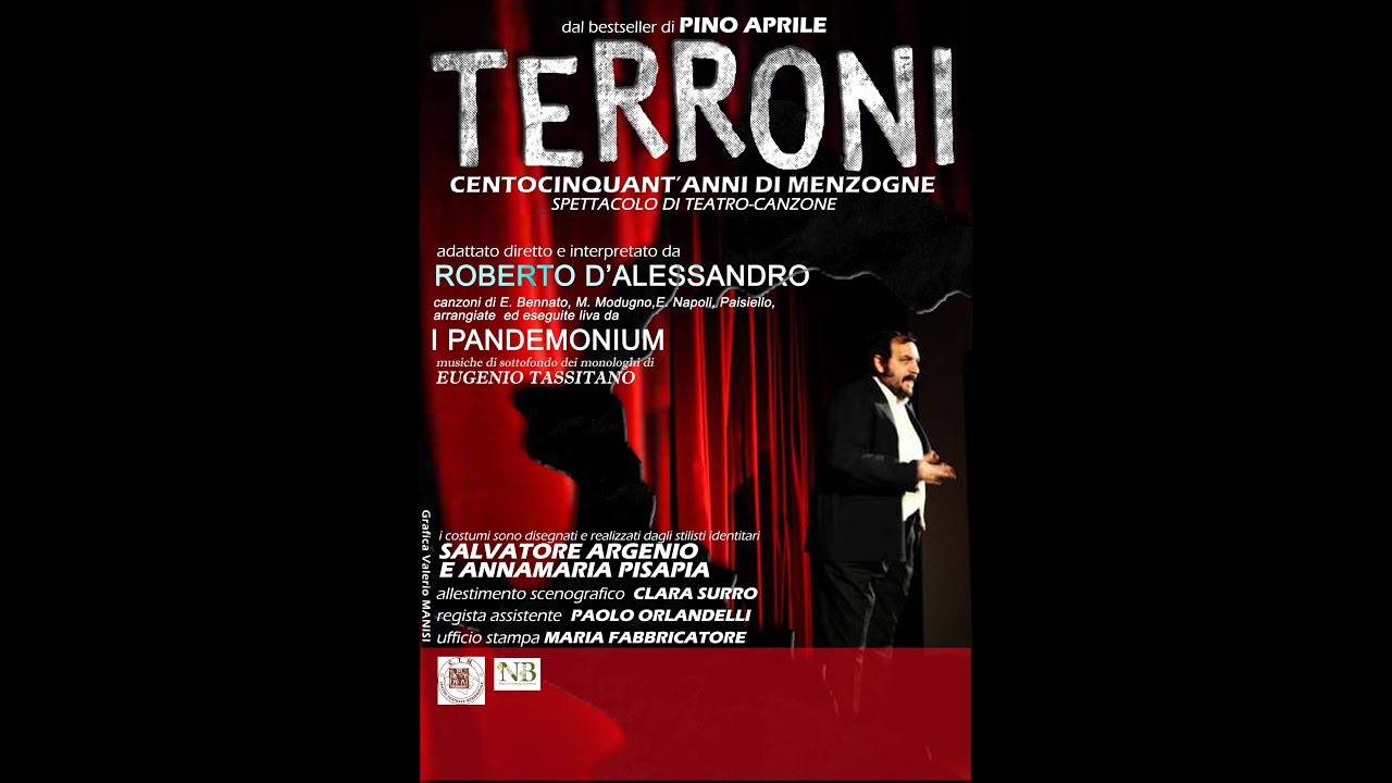 Roberto D'Alessandro in IO NON SAPEVO - Monologo tratto dal libro di Pino Aprile