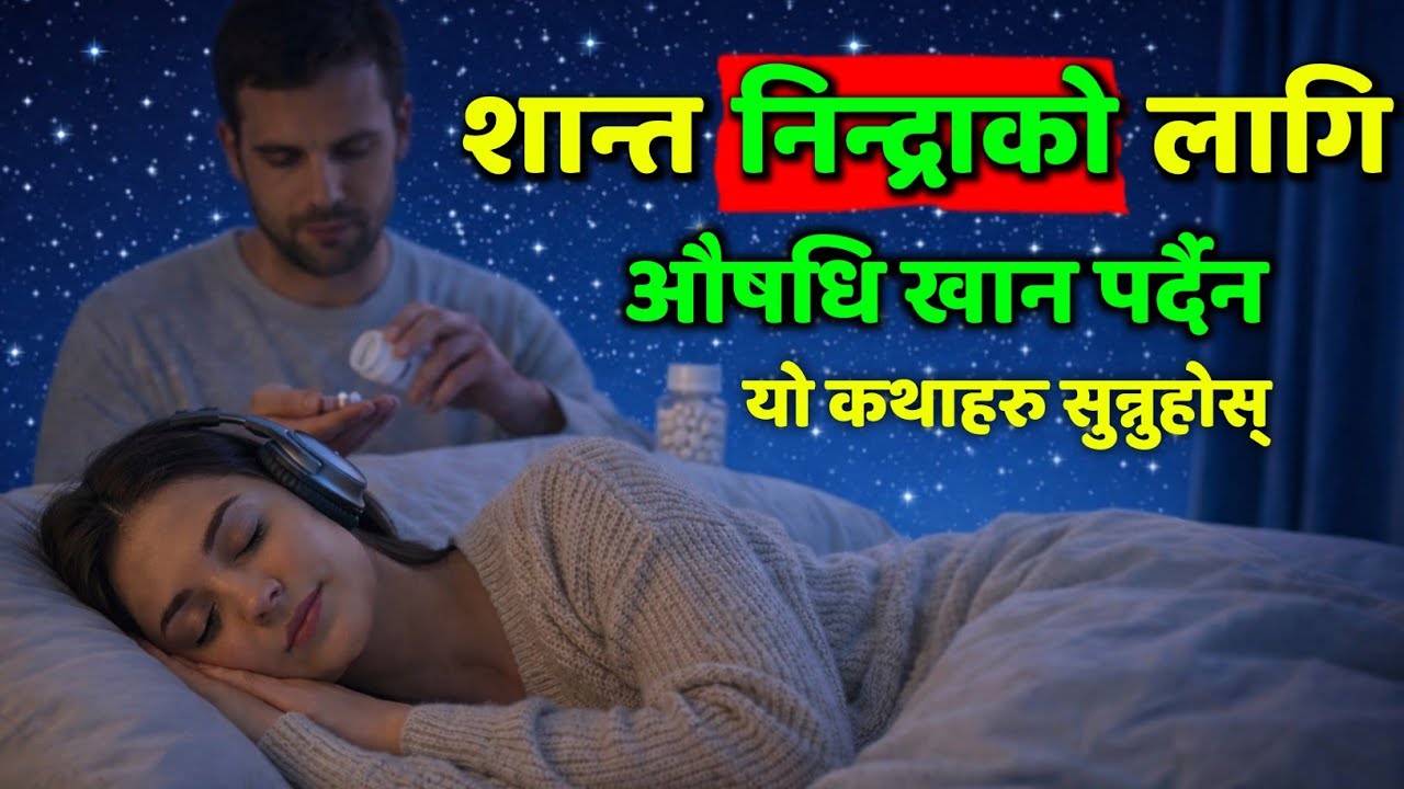 निदाउनलाई औषधि खानु पर्दैन : गौतम बुद्ध - मस्त निदाउनको लागि यो कथा !