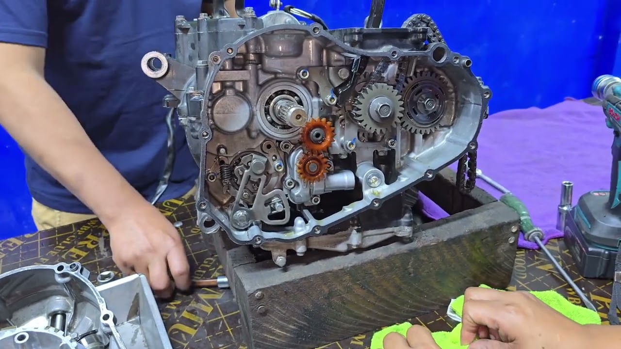 Desarmado del embrague yamaha R3